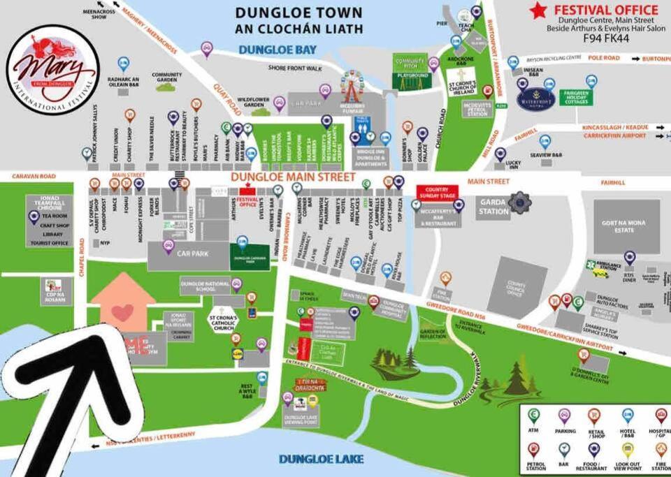 Donegal Town Mcbride'S Bungalow, Chapel Road Dungloe מראה חיצוני תמונה